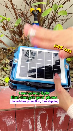Solar Power Bank: Ultimate Emergency Light Solution