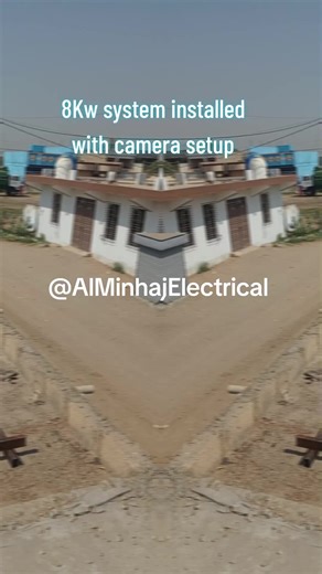 complete electric wiring and cctv monitoring system and 8 Kilowatts off grid solar system installed at Wali Town near port Qasim Karachi #solar #AutomaticFireExtinguisher #cctv #portQasim #AlMinhajElectrical