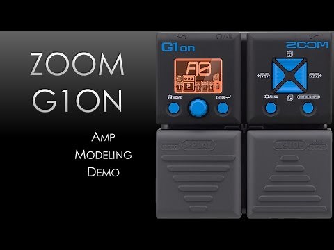 Zoom G1on Amp Demo
