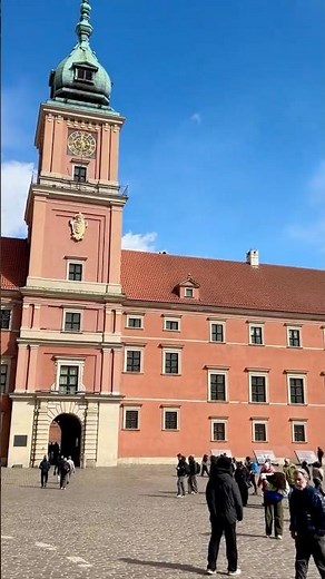 ワルシャワの旧王宮博物館と王宮広場 Warsaw royal castle & square #ワルシャワ #旧市街 #warsaw #royalcastle