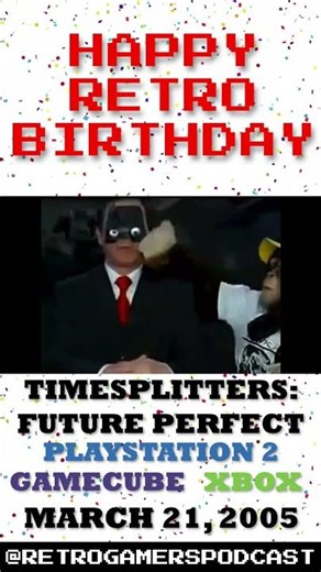 Happy Birthday to the TimeSplitters: Future Perfect on Playstation 2, Xbox, and GameCube!