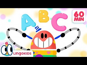 Baby Bot's ABC SONG 🔤🤖 + More Songs for Kids | Lingokids
