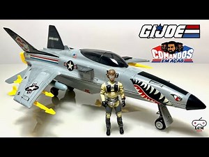 Gi Joe Conquest X-30 | Comandos em Ação Caça Míssil Supersônico
