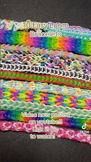 Easy Rainbow Loom Bracelets🌈✨
