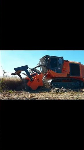 FAE - PT-475 : Almond orchard recycling #faeusa #landclearing #landmanagement #mulcher