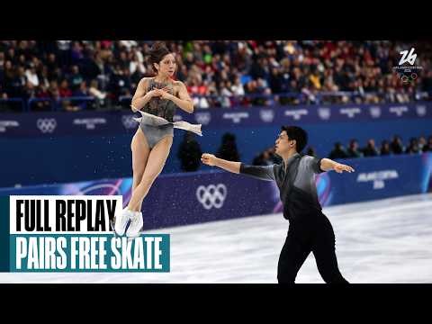 Figure Skating ⛸️🥇 Pairs Free Skate | Milano Cortina 2026 | Full Replays