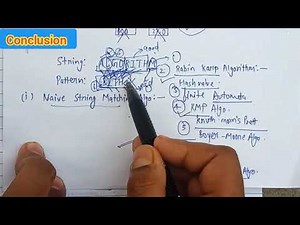 String Matching Algorithm /Pattern Matching Algorithm | Lec-21