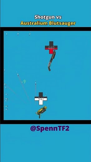 Shotgun vs Australium Blutsauger