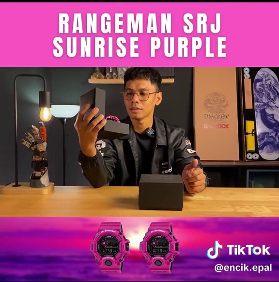 Jam G Shock Purple: Nama Panjang Rangeman & Keindahan Matahari Ungu 🟣
