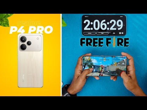 Realme P4 Pro Free Fire Test 🔥 Ultra Graphics + FPS + Heat Check!