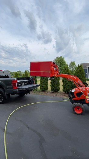 Omg the controls were touchy on the @kubotausa Bx23s. It was a good tractor it just lacked lifting power for what we needed. #toolsinaction #tiacrew #tractor | Tools in Action