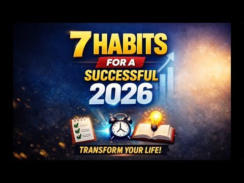 7 Habits That Will Completely Transform Your Life in 2026 #selfimprovement #brightfuture
