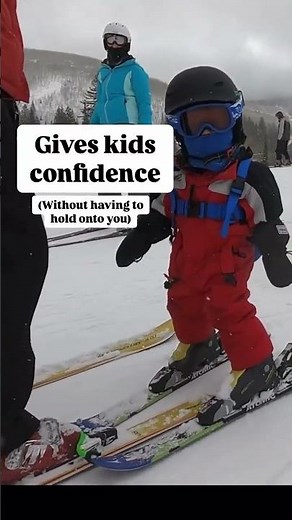 Our Secret Tip for Teaching Toddlers and Babies to Ski