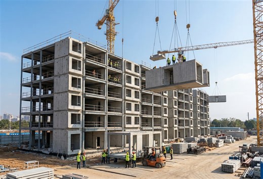 China proves ultra-fast building is possible, erecting ten-storey building in just 29 hours - 3DVF