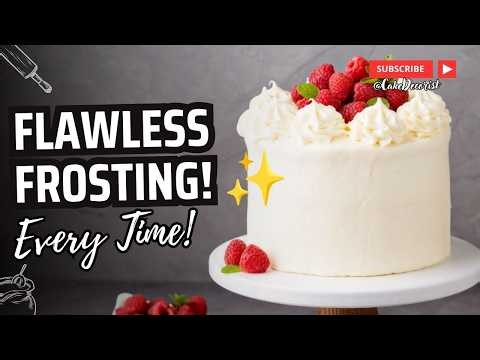 🍰 How to Get Smooth Cake Frosting Every Time (Beginner Friendly!)
