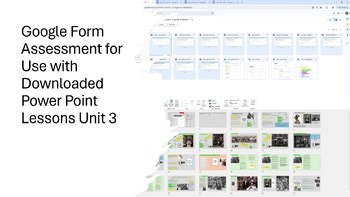 AP African American Studies Unit 3 Slideshow Google Form Tests APAAS