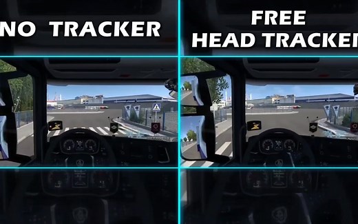 【欧卡2】0成本使用摄像头或者手机做头瞄，沉浸式驾驶体验，opentrack，aitrack使用教程，下载地址