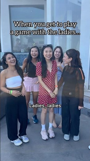 When you get to play a kissing game with the ladies