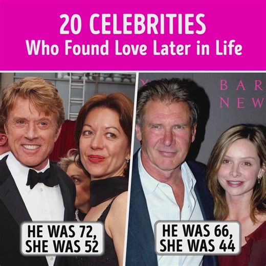 20 Celebrities Who Found Love Later in Life | Celestoria