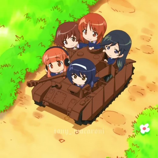 Chibi tank vibes #girlsundpanzer #gup #garupan #chibi #fyp