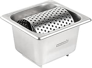 Restaurantware-Met Lux Butter Spreader Roller, 1 Durable Butter Wheel - Spreads Evenly, Raised Bottoms, Stainless Steel Roller For Griddle, For , Sauces, Or Oil