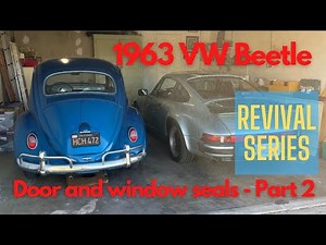 1963 VW Beetle Window Reassembly: Vent Seals & "Snagged" Sweeps! (Ep. 14)
