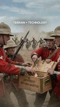 Battle of Isandlwana How Terrain Defeated Technology #BattleOfIsandlwana #MilitaryHistory