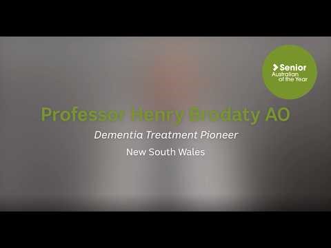 Meet your Australians – Professor Henry Brodaty AO – 2026 Senior Australian of the Year