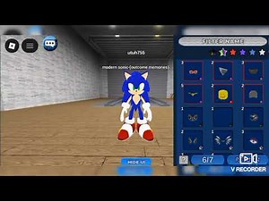 HOW I MADE OM MODERN SONIC IN SONIC PULSE RP TUTORIAL -[ LAST MADE ]-