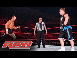 Ricky Hatton battles Chavo Guerrero in a Boxer vs. Wrestler Match: Raw, Nov. 9, 2009
