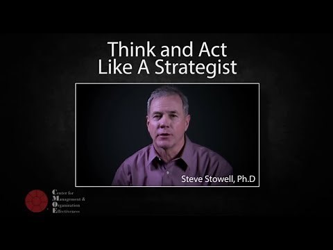 How To Think And Act Like A Strategist