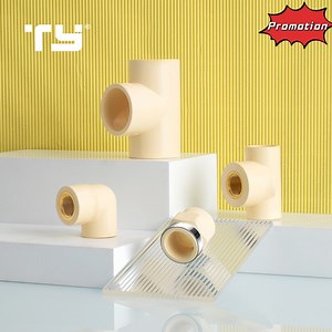 [Hot Item] CPVC DIN Socket Reducing Tee for Plastic Water Pipe Compression Fittings