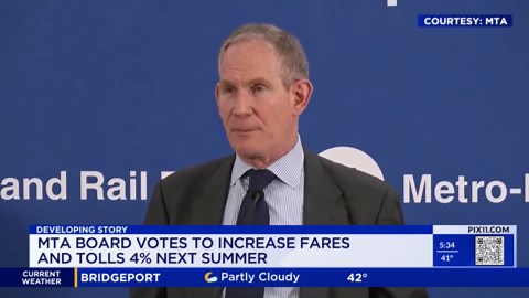 MTA fare hike one step closer to reality