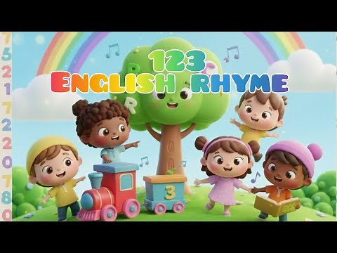 123 Numbers Song for Kids | English Nursery Rhyme | 123 English Rhyme for Kids