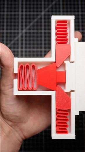 3D Printed Double Latching Mechanism