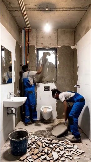 From Ugly to Luxury Bathroom in Seconds | Satisfying Timelapse Renovation