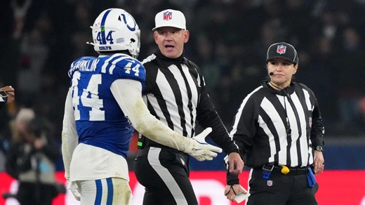 NFL referee forced to correct embarrassing error during Falcons-Colts clash