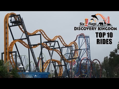 Top 10 Rides at Six Flags Discovery Kingdom