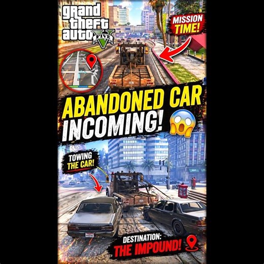 Abandoned Car… Then THIS Happened 😳 GTA 5