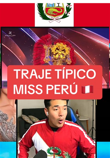 Traje Típico Peruano en Miss Universo con Karla Bacigalupo
