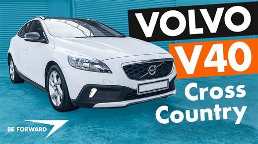 🚙✨Volvo V40 Cross Country The Volvo V40 Cross Country is a stylish, compact hatchback with added ground clearance and safety features, blending comfort with light off-road capability. ▶️ Watch the full video and experience the thrill! . . . #beforward #volvo #usedcars | BE FORWARD