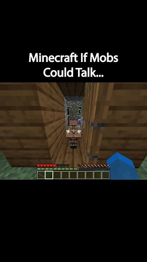 Minecraft If Mobs Could Talk #fyp #foryou #foryoupage #minecraft #minecraftmoment #mcyt | Eiazz