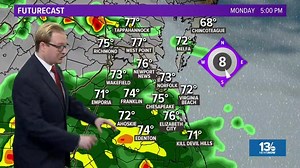 2.8K views · 13 reactions | Looks like we'll have a chance for rain through the week. | The Virginian-Pilot | Facebook