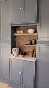 Step-by-step IKEA Havsta Coffee Nook☕️ #ikeahack #coffeenook | Champagne Chaos