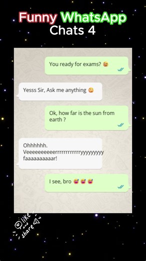 Funny Whatsapp Chats Part 4 #shorts