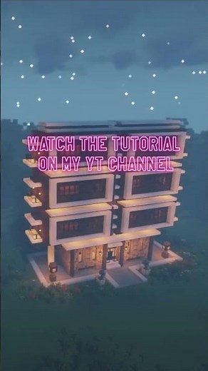 Hotel Tutorial In Minecraft #minecraft #minecrafttutorial #minecraftbuilding