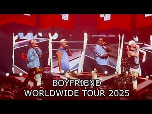 BOYFRIEND LIVE 2025 - BIG TIME RUSH - WORLDWIDE TOUR