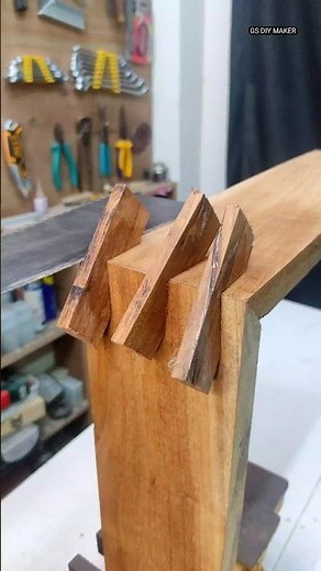 Amazing Zigzag Spline Miter Joint Trick! #shorts