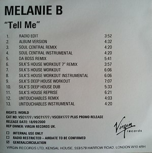 Melanie B - Tell Me