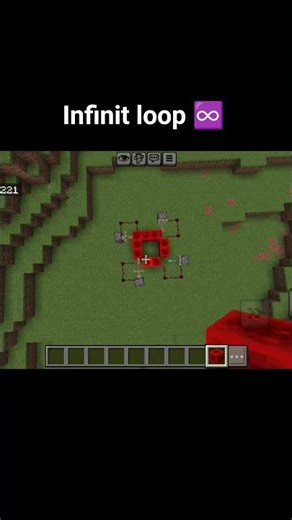 infinite loop ♾️#minecraft